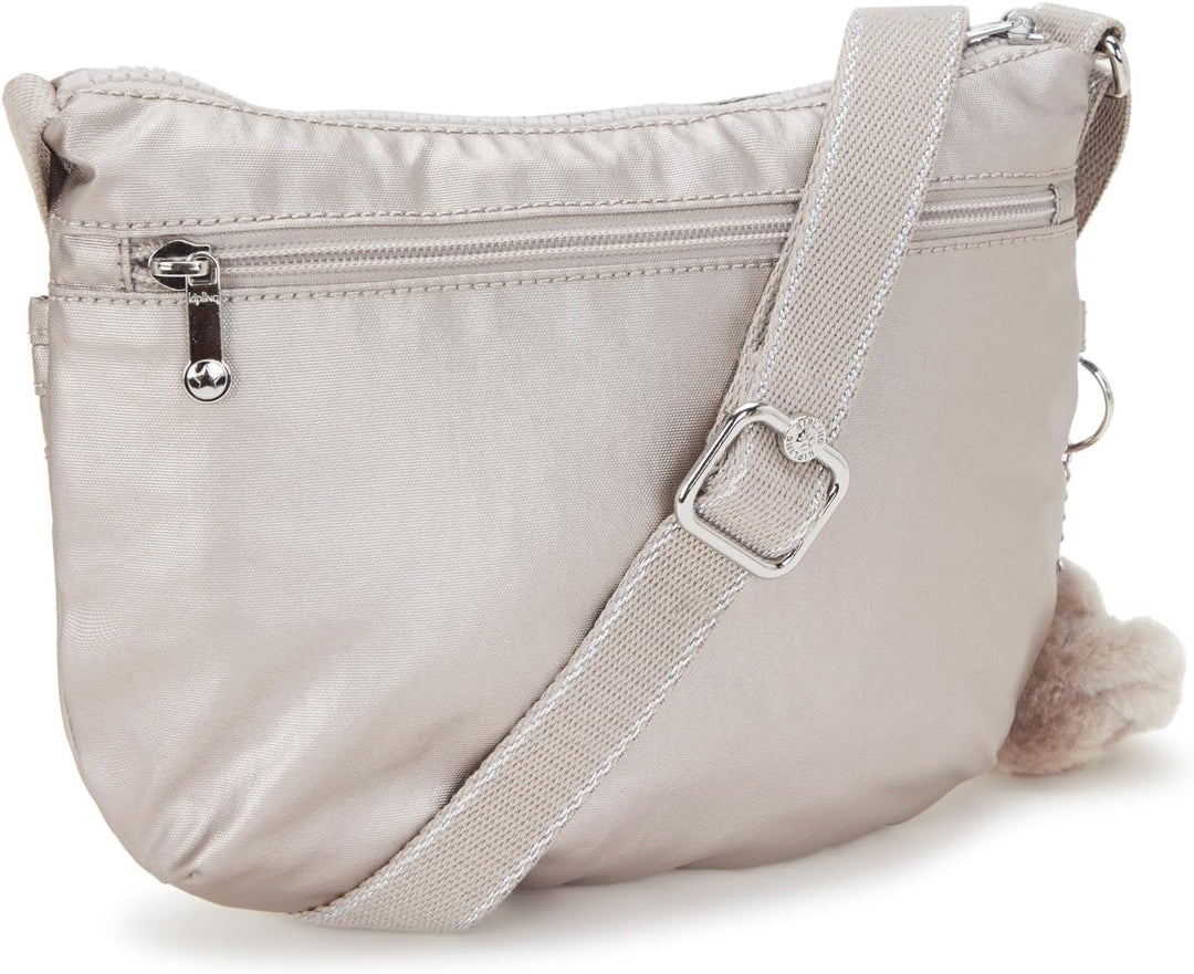 Kipling Damen Arto Tasche, Silber (Metallic Glow), 25x21x3 centimeters (B x H T) EU, Metallic Glow
