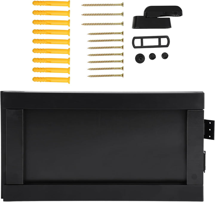 Wandklapptisch Esstisch Tischplatte 75x40 cm Klapptisch Bartisch Küchentisch für die Wand im Büro Es