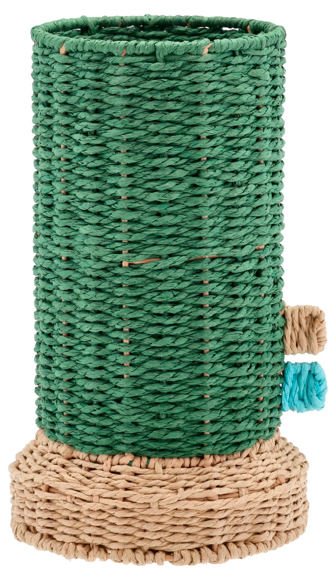 Villa Collection Styles Vase Dia 17 x 14 x 28 cm Grün 14 x 28 cm - dia. 17 cm Grün, 14 x 28 cm - dia