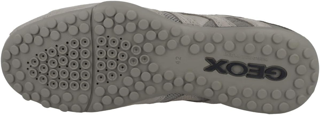 Geox Jungen Uomo Snake B Sneaker 40 EU Rock Lt Grey, 40 EU Rock Lt Grey