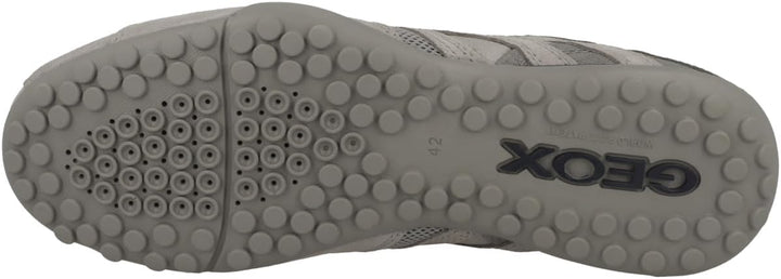Geox Jungen Uomo Snake B Sneaker 40 EU Rock Lt Grey, 40 EU Rock Lt Grey