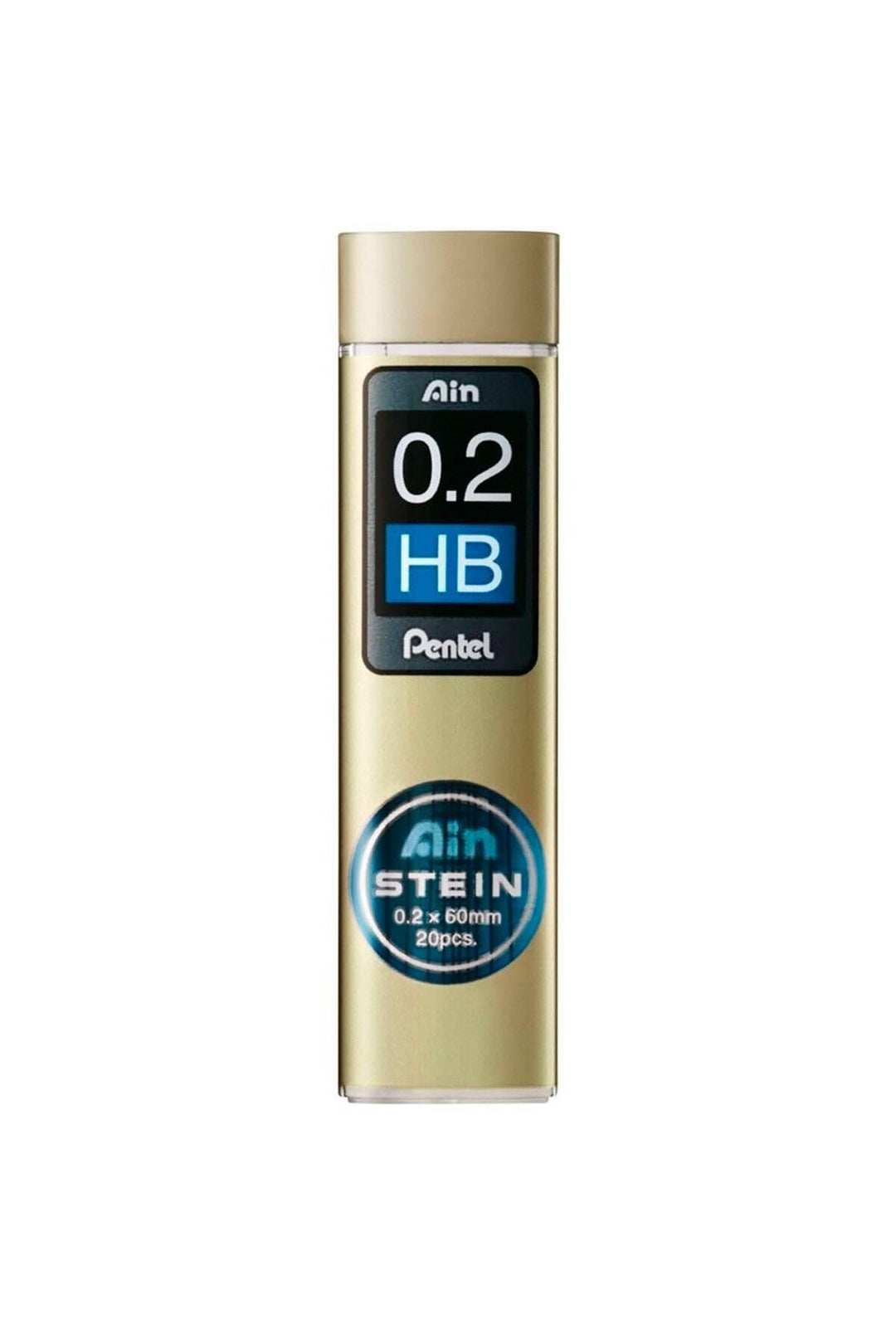 Pentel AIN mines 0,2 mm HB, 20 Mène X Lot de 5/Total 100 mines