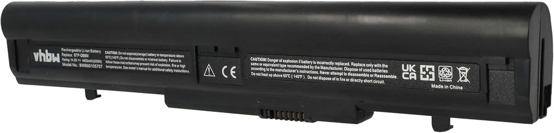 vhbw Akku kompatibel mit Medion MD97404, MD97493, MD97545, MD97546, MD97553, MD97557, MD97671 Notebo