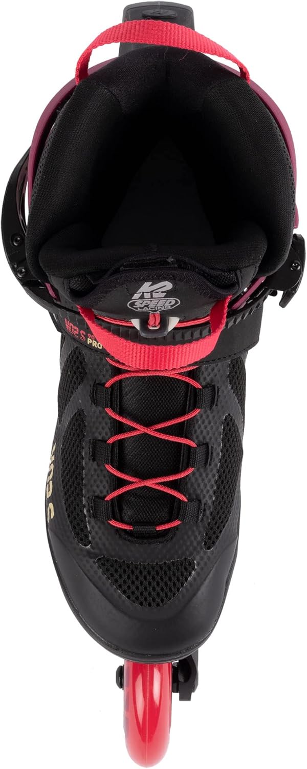 K2 VO2 S 90 W Inline Skate 2025 Burgundy/pink EU: 37 (UK: 4.5 / US: 7) burgandy - pink, EU: 37 (UK: