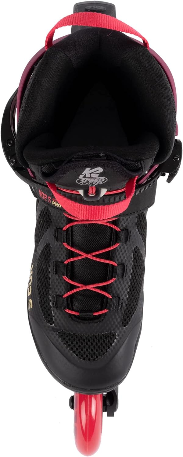 K2 Skates Unisex Inline Skates VO2 S 90 SHORT CUFF, burgandy - pink, 30G0247 EU: 40 (UK: 6.5 / US: 9