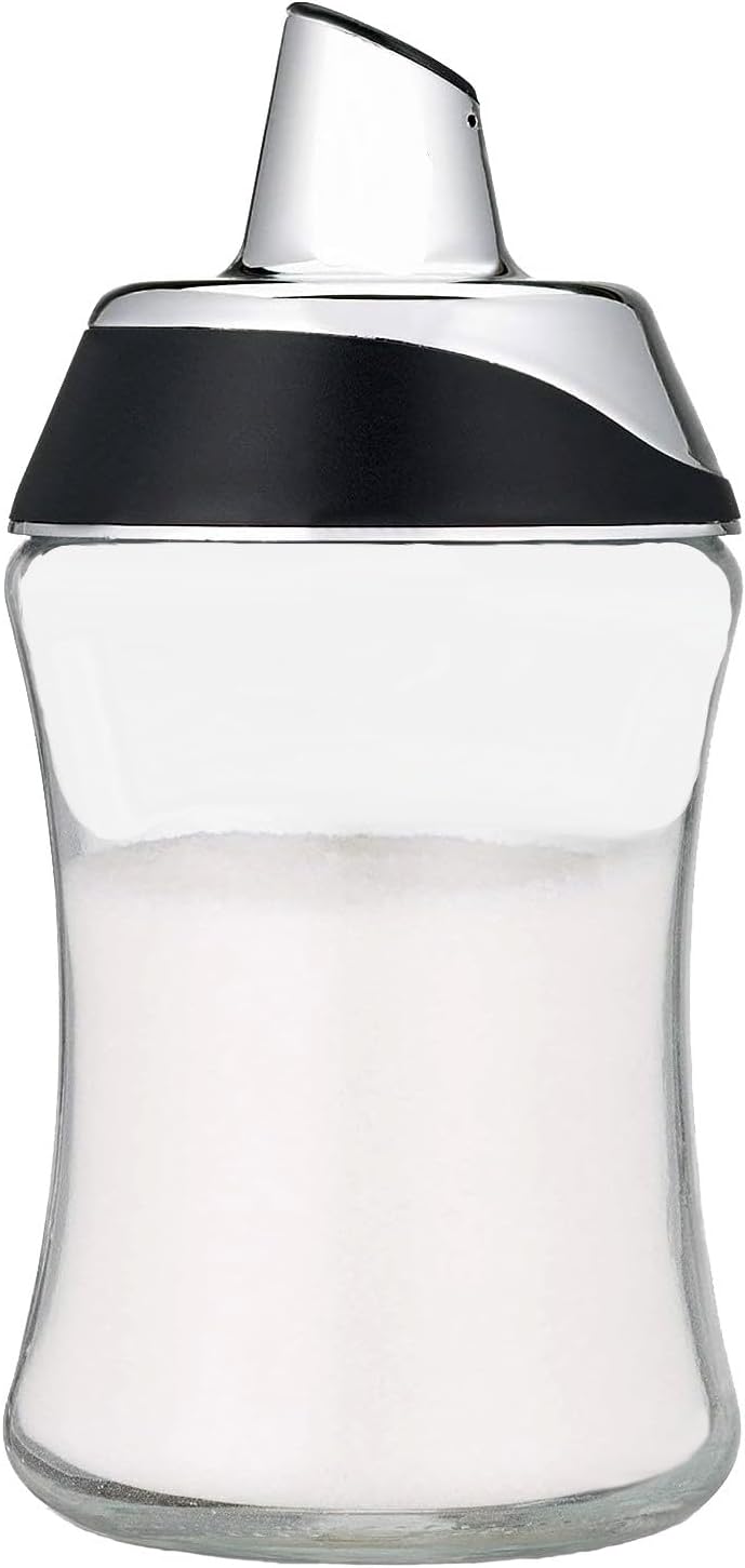 J&amp;M Design Zuckerspender &amp; Shaker für Kaffee, Müsli, Tee &amp; Backen, mit Ausgiesser und Deckel für ein