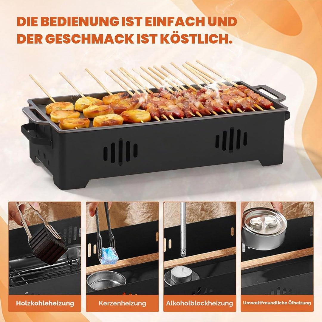 BBQ-Warmhalteplatte Grill-Wärmer, Aluminiumlegierungs-Grill-Heizplatte, Warmhaltebehälter für Fleisc