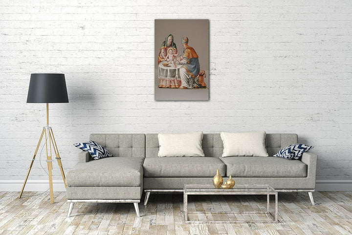 Printed Paintings Leinwand (40x60cm): 18. Jahrhundert - Beschneidung von Jesus im Tempel 40x60 cm, 4