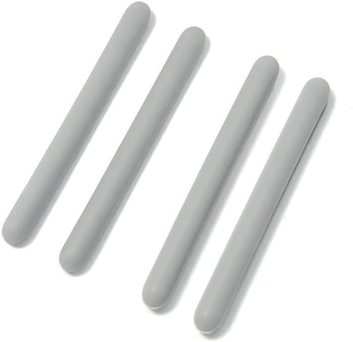 Gintai Rubber Fussstreifen Gummifuss Ersatz für Dell Inspiron 3530 3535 Vostro 3530 3535 (Grau, 2 di