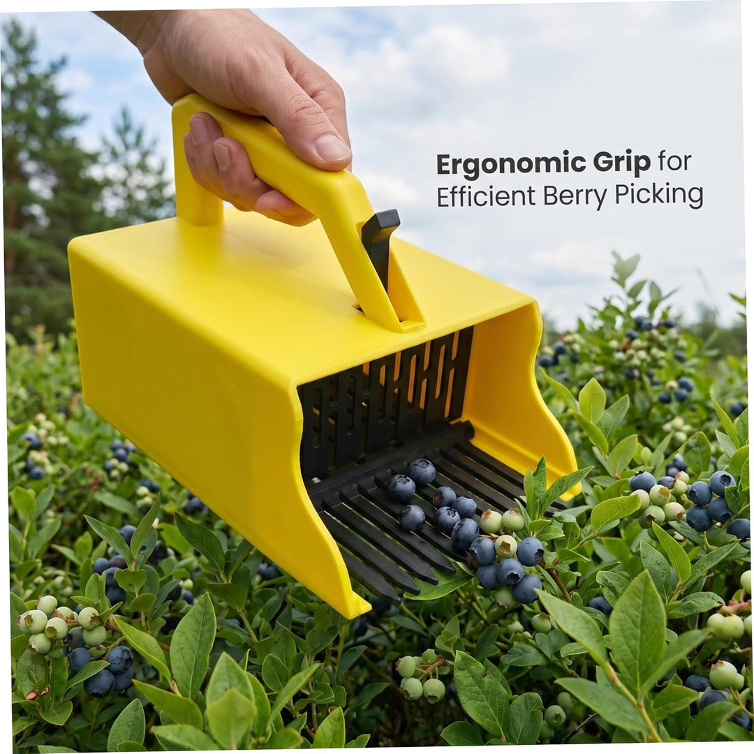 Blaubeerpflücker, effizientes Kamm-Beerenpflücker-Werkzeug, Blaubeerrechen mit ergonomischem Komfort