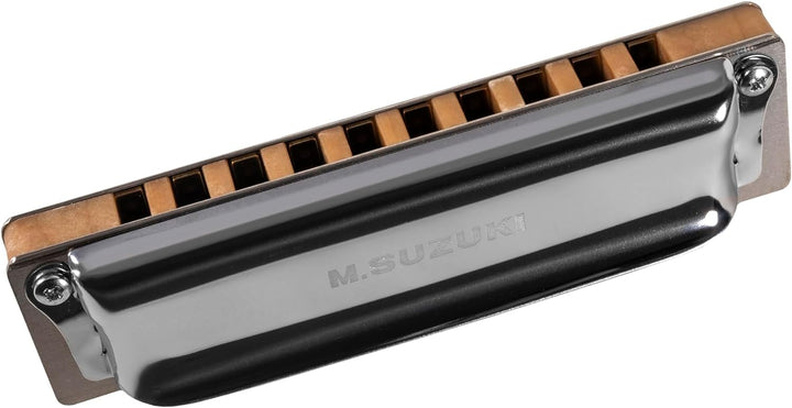 Suzuki Manji (M-20) Diatonic Harmonica in D, mehrfarbig, D