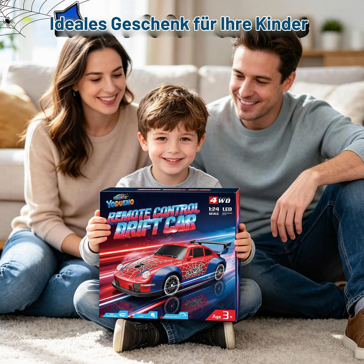 Ferngesteuertes Auto ab 3 4 5 6 7 8 9 10 Jahre, 2.4Ghz 4WD RC Drift Auto Spielzeug ab 3 4 5 6 7 8 9