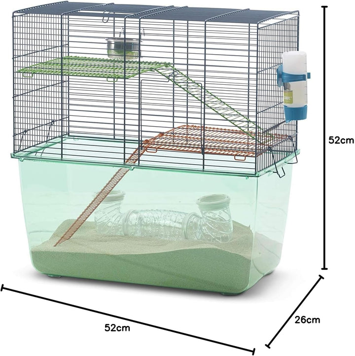 Nagerheim "Habitat" 52,0 x 26,0 x 52,5 cm 52X26X52.5Cm, 52X26X52.5Cm