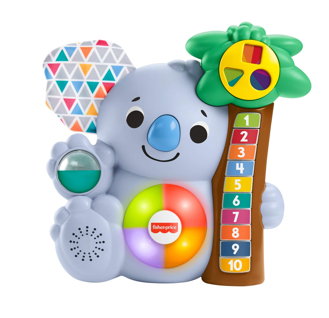 Fisher-Price GRG67 -BlinkiLinkis Koala, musikalisches Lernspielzeug für Babys und Kleinkinder, Babys