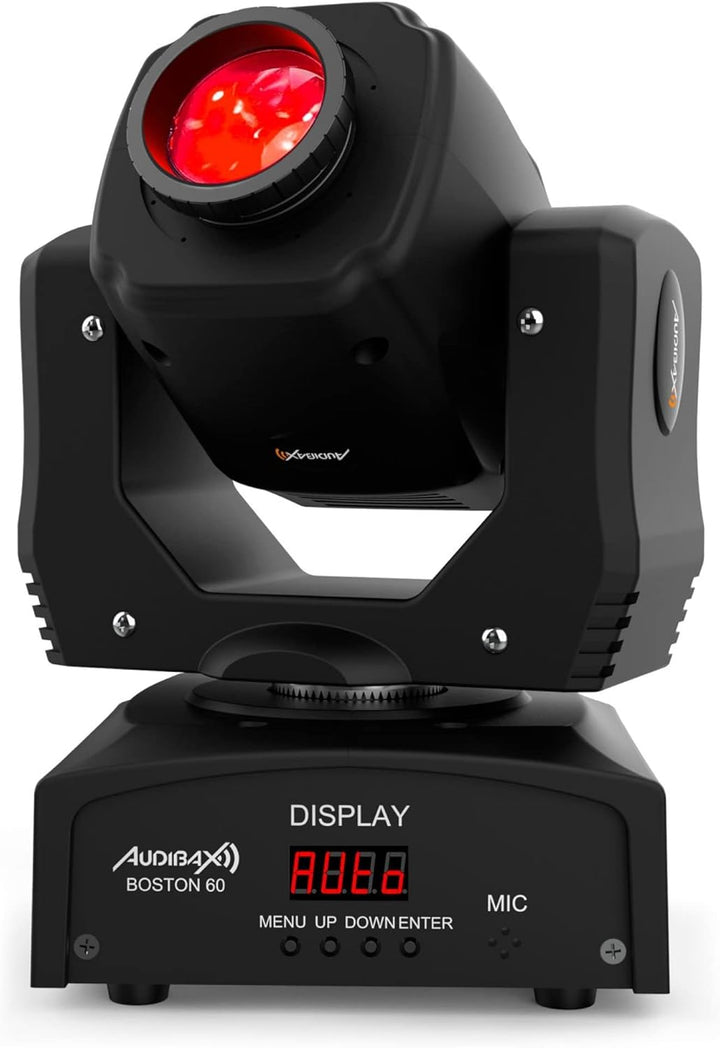 Audibax Boston 60 Cabeza Móvil Spot Led Discoteca 60w Mehrfarbig, Mehrfarbig