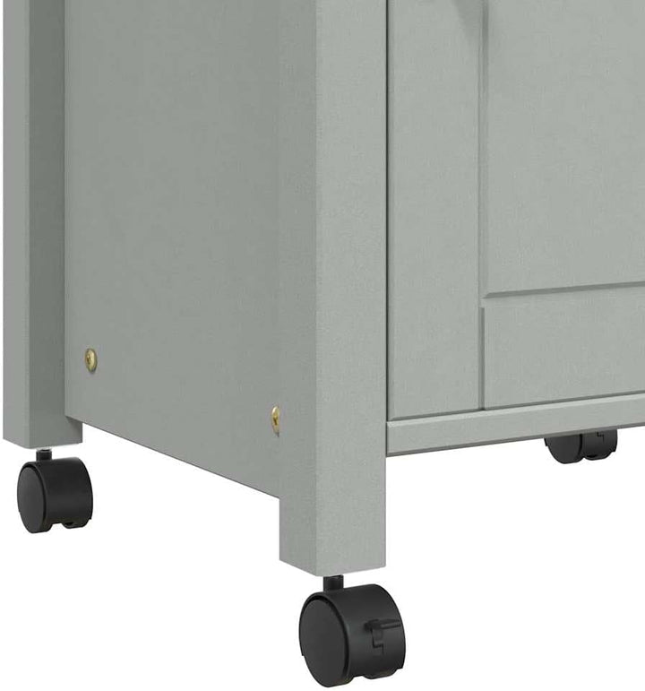 vidaXL Küchenwagen, Servierwagen mit viel Stauraum, Beistellwagen für Küche Wohnzimmer Badezimmer, T