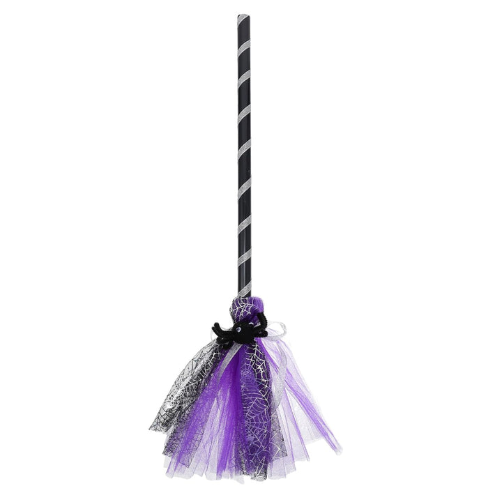 Halloween Hexenbesen Zauberstab Kostüm Besen für Mädchen Kinder Halloween Tischdeko Hexenkostüm Zaub