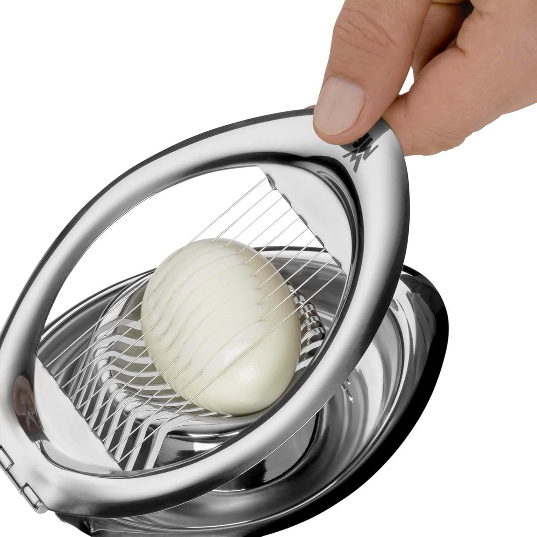 WMF Gourmet Eierschneider 15 x 11 cm, Cromargan Edelstahl poliert, spülmaschinengeeignet Single, Sin
