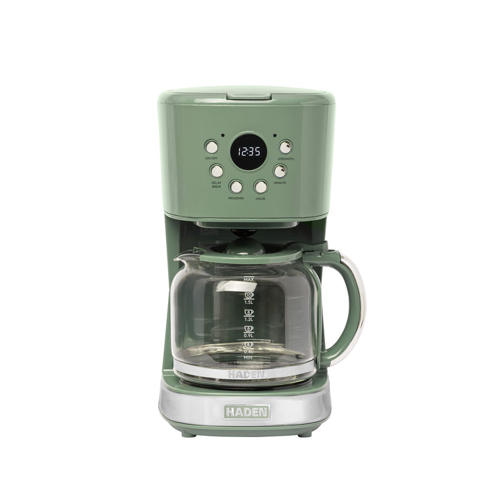 HADEN Dorset Kaffemaschine Cedar 1.8 l, Zederngrün