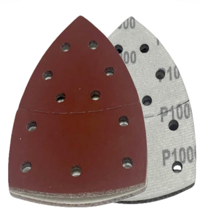 Schleifpapier Dreieckschleifer | Schleifpapier Multischleifer | 240-1.000 Körnung | je 20x Blatt | 1