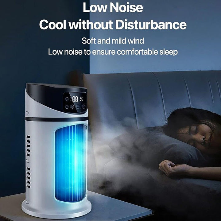 Leiser Turmventilator mit erweitertem Schlafmodus Ventilator Klimaanlage Tragbarer elektrischer Vent