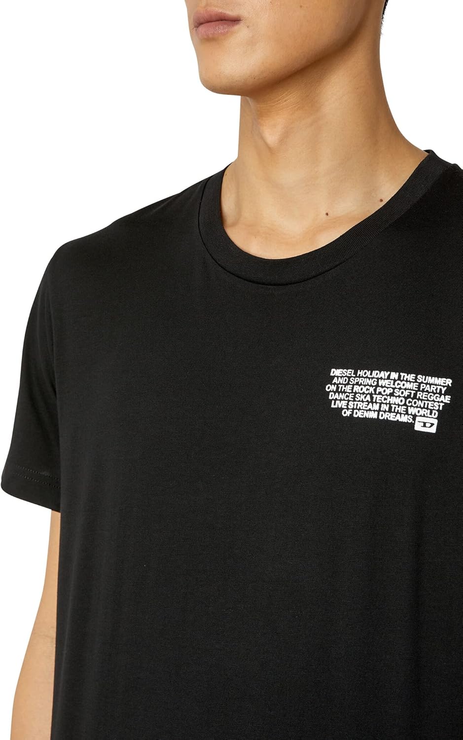 Diesel Herren T-Shirt 3XL 9 - 0 Grad, 3XL 9 - 0 Grad