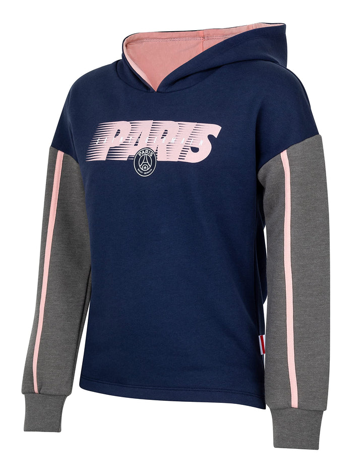 PARIS SAINT-GERMAIN Kapuzen-Sweatshirt für Mädchen, PSG – offizielle Kollektion 8 Jahre Blau, 8 Jahr