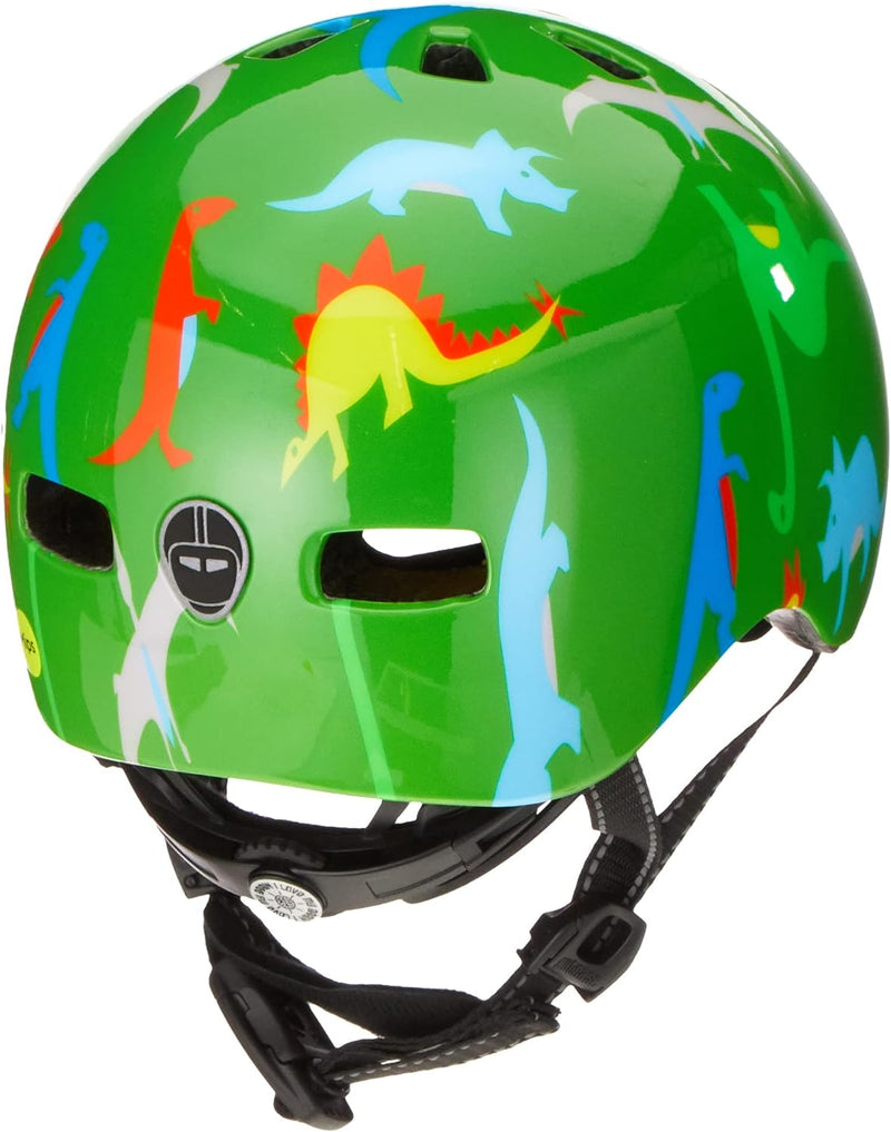 Nutcase Baby Nutty-Dyno Mite Unisex-Helm, Mehrfarbig, XXS