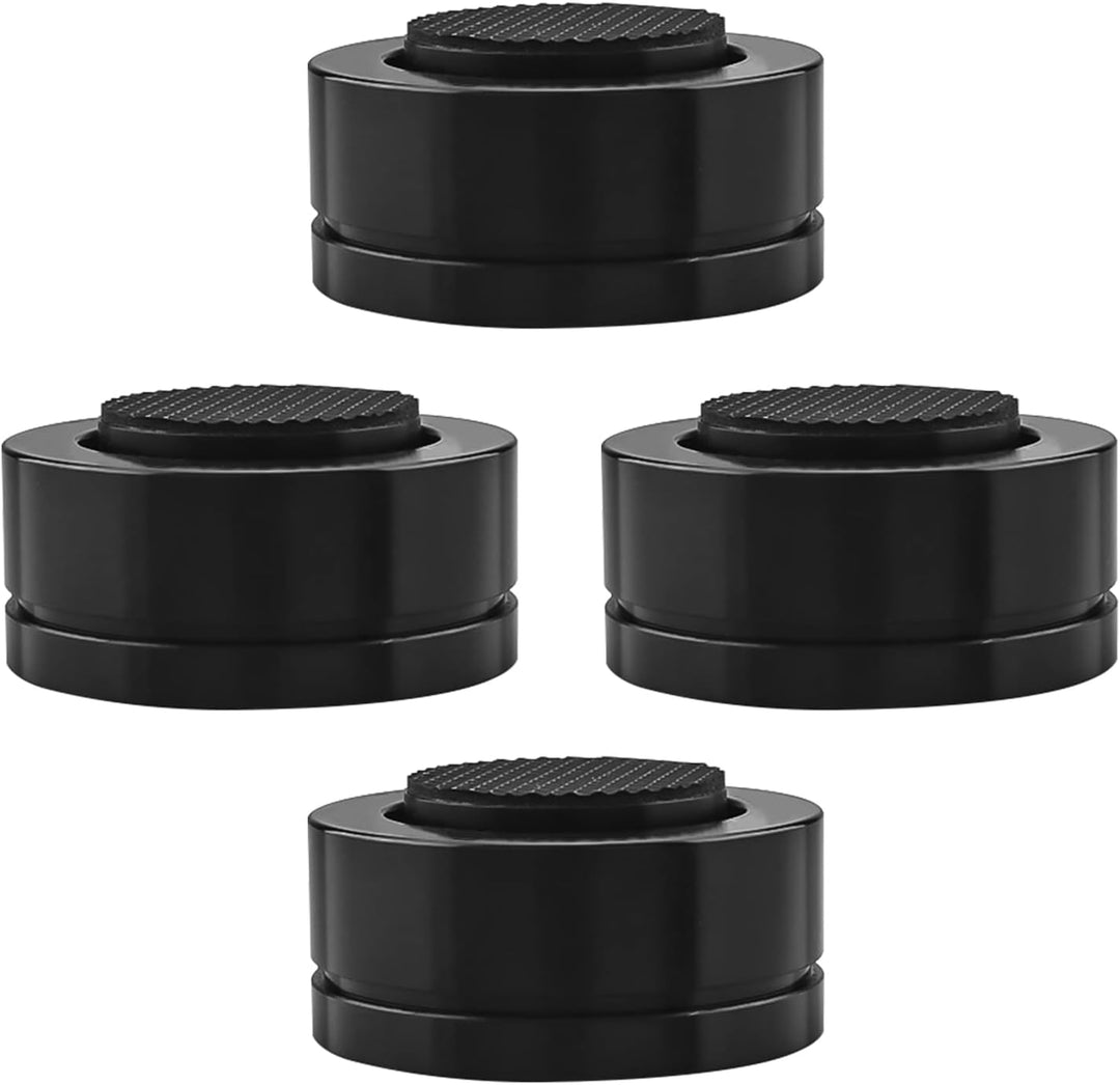 Tirstrup 4 Stück HiFi Lautsprecher Füsse 39x23mm Lautsprecher Halterung Fuss Einstellbare Isolation