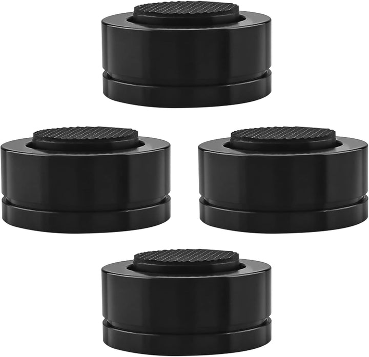 Tirstrup 4 Stück HiFi Lautsprecher Füsse 39x23mm Lautsprecher Halterung Fuss Einstellbare Isolation