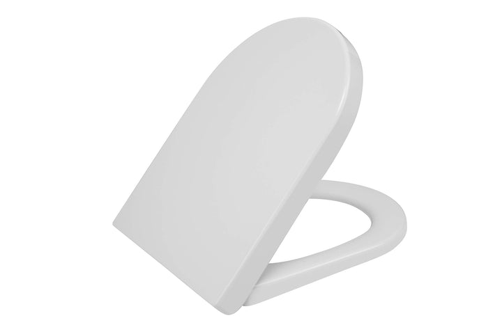 SSWW D-Form Toilettensitz Softclose-Mechanismus WC-Deckel aus Duroplast