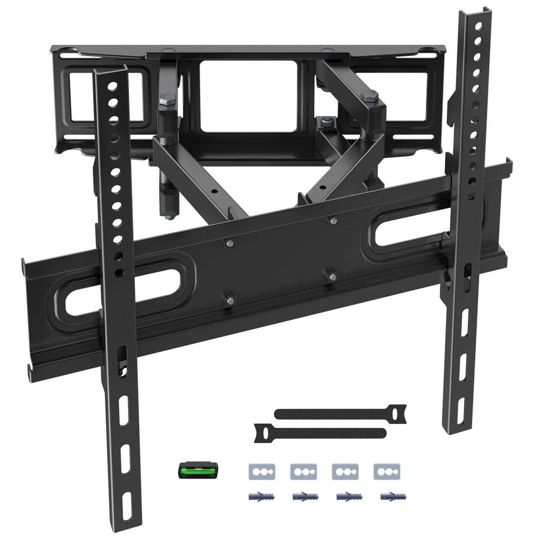 PUTORSEN TV Wandhalterung, Schwenkbar Neigbar TV Halterung 32-70 Zoll (ca. 81-178 cm) Flach & Curved