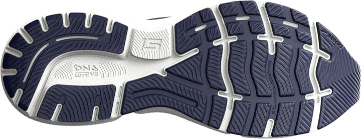 Brooks Ghost Gtx M, Herren Sportschuhe - Running 46.5 EU Peacoat Blue Orange Pop, 46.5 EU Peacoat Bl