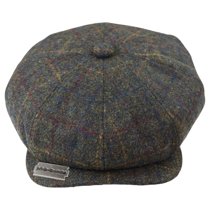TruClothing.com Herren 8 Bahnen Razor Baker Boy Mütze Wolle Tweed Blinders Newsboy Kariert, L-XL oli