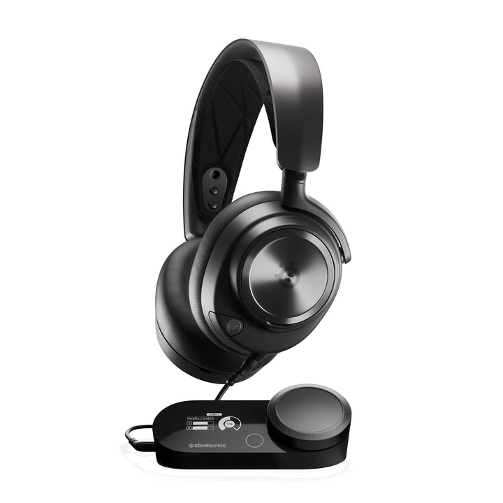 SteelSeries Arctis Nova Pro - Multi-System Gaming-Headset – Hi-Res Audio – 360° Surround-Sound – Gam