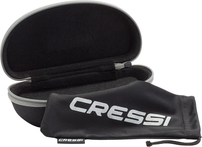 Cressi Unisex - Erwachsene Sniper Sunglasses Sport Sonnenbrillen (100er Pack) Einheitsgrösse Schwarz