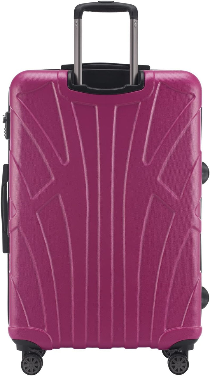 Suitline - 2er Trolley - Koffer Set Grössen Magenta 2er Set M, Magenta 2er Set M