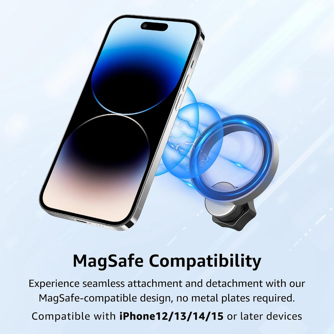 AYADA Magnet Handyhalterung Kompatibel mit Q2, MagSafe für iPhone 12/13/14/15, SUV Zubehör Accessori