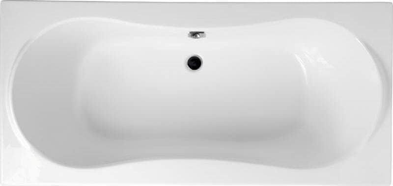 KOLMAN Badewanne LONG Rechteck 170x80 mit AcrylSchürze, Ablaufgarnitur und Füssen Komplettset 4in1 P