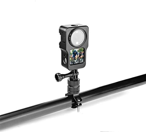 Honbobo Metall Cage Käfig für DJI Action 2, Schutz Rahmen Gehäuse + UV Filter + Base Adapter für DJI