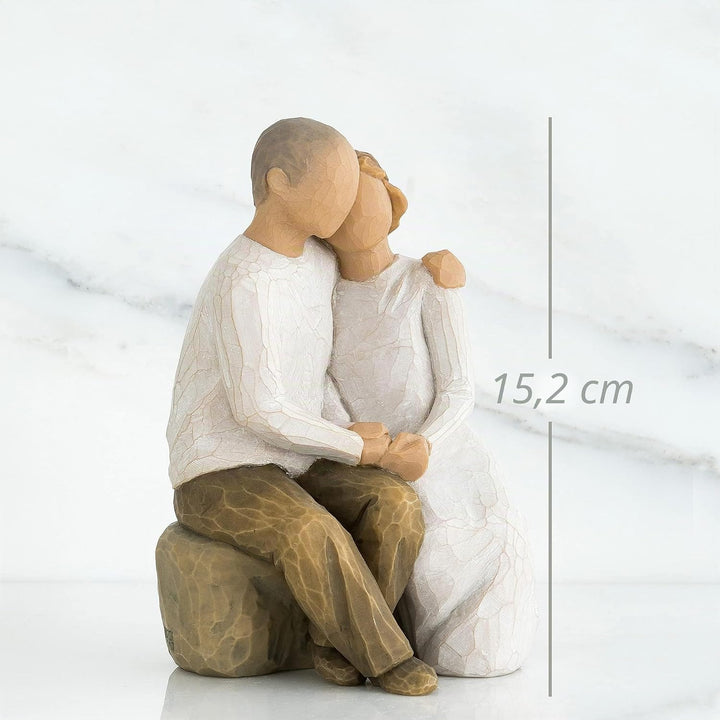 Enesco Willow Tree 26184 Figur Jahrestag, 7,6 x 3,8 x 15,2 cm, Natur Geburtstag / Jahrestag, Geburts