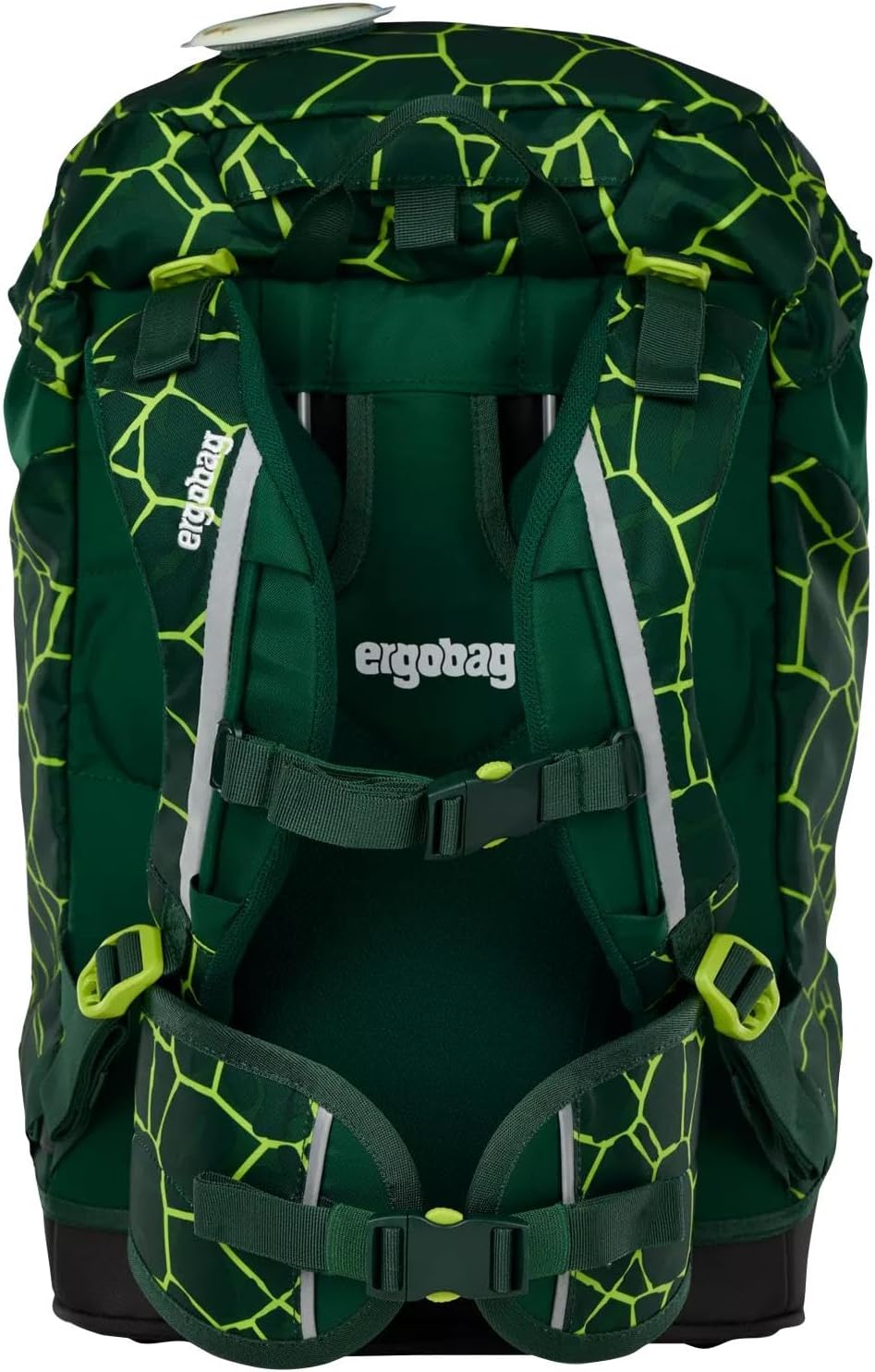 ergobag Unisex Kinder Prime prime Einheitsgrösse Bearrex - 24/25 Aw - Grün, Einheitsgrösse Bearrex -