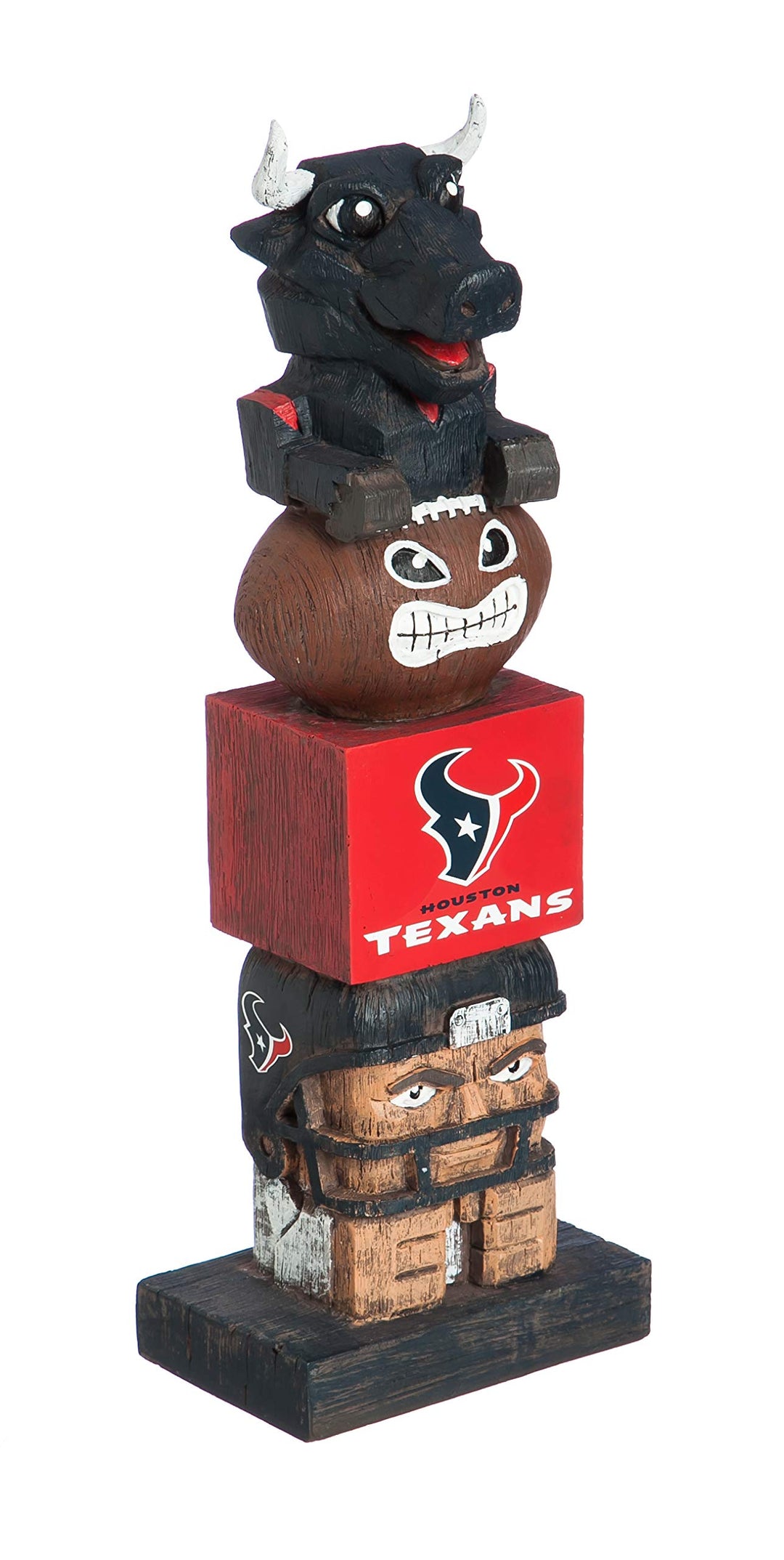 Team Sports America NFL Unisex NFL Tiki Totem Houston Texans 41 cm Houston Texans, Houston Texans 41