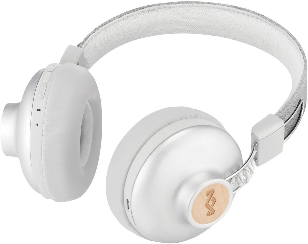 House of Marley Bluetooth Over-Ear Kopfhörer ohne Kabel 'Positive Vibration' mit integriertem Mikrof