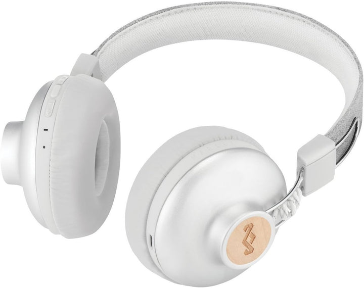 House of Marley Bluetooth Over-Ear Kopfhörer ohne Kabel 'Positive Vibration' mit integriertem Mikrof