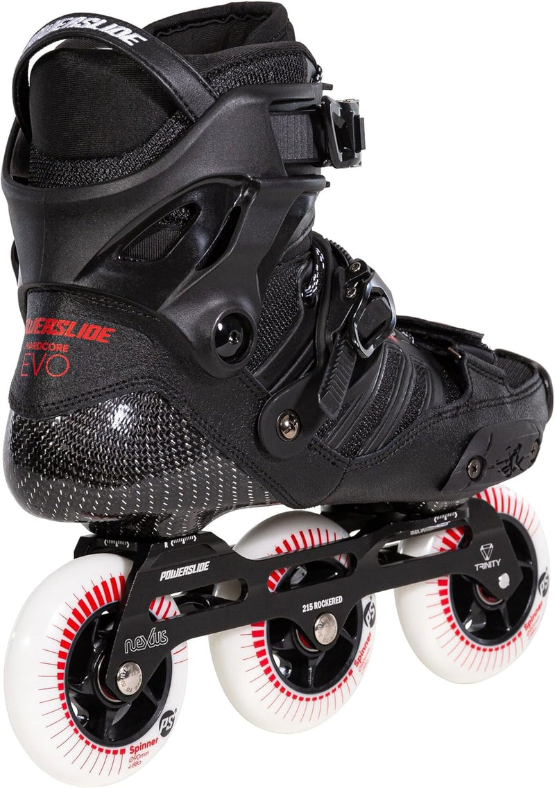 Powerslide Inline Skate HC Evo Pro 90, für Urban, Freestyle, Fitness, für Damen und Herren 38, 38