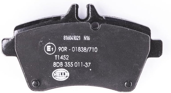 HELLA PAGID 8DB 355 011-371 Bremsbelagsatz - T1452 - Dicke/Stärke: 19mm - Bremssystem: Lucas - für V