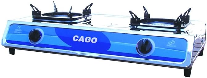 JV Edelstahlkocher Turbo 2-flammig