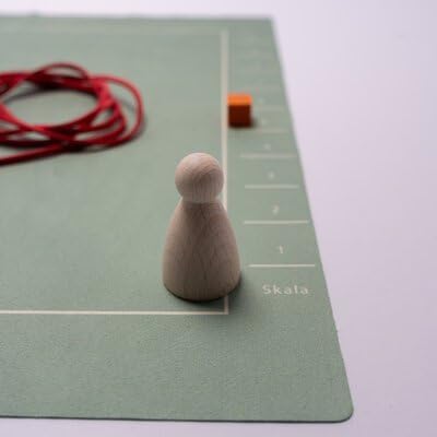 das Systembrett/Familienbrett to Go Einzigartiges Aufstelltuch mit integrierter Skala (1-10)
