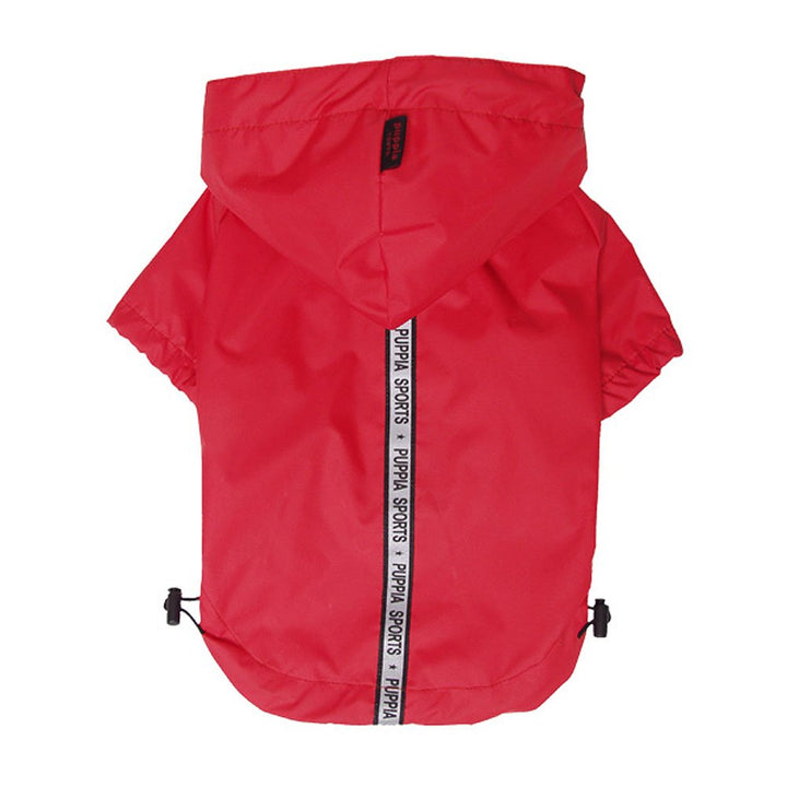 Puppia Base Jumper Regenmantel für Hunde, XL, PEAF-RM03-RD-XL XL rot, XL rot